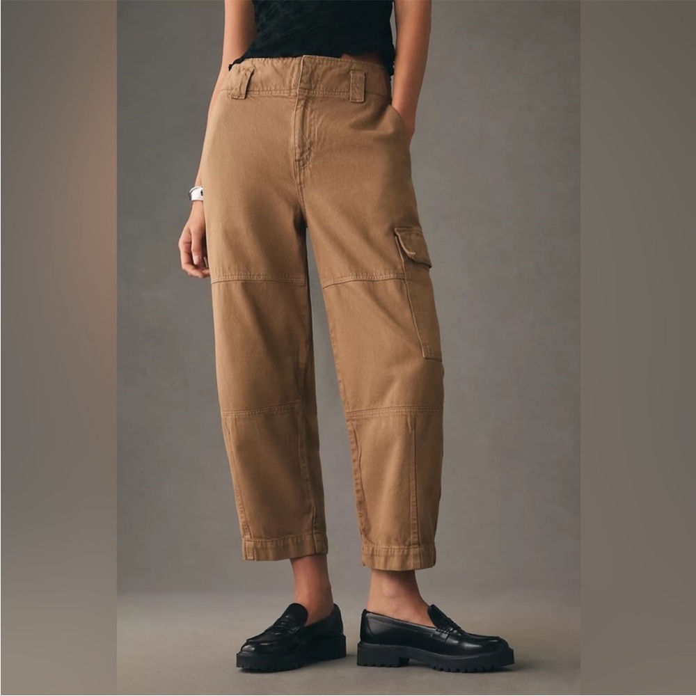 Etica Tan Trousers with Classic Style